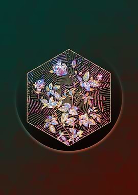 Pink Flowering Rosebush