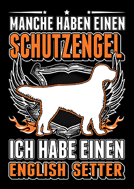 English Setter Schutzengel