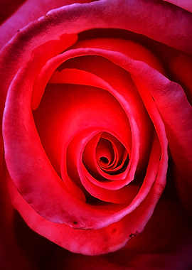 Perfect romantic red rose