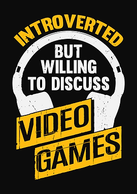 Video Games Gamer Design