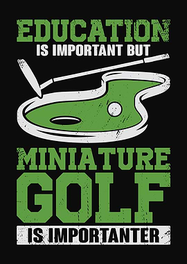 Miniature Crazy Golf