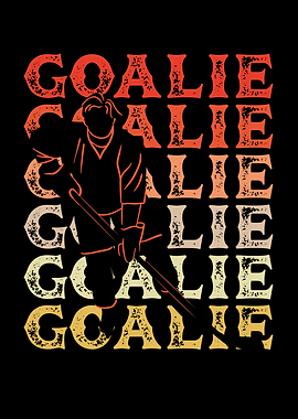 Goalie Hockey retro