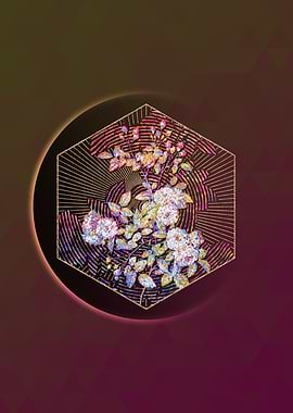 Pink Baby Roses Mosaic