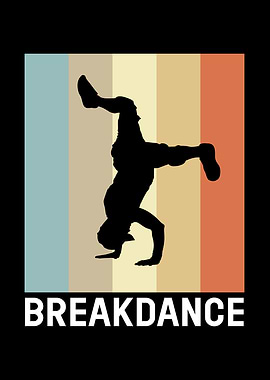 Breakdance Retro Dancer