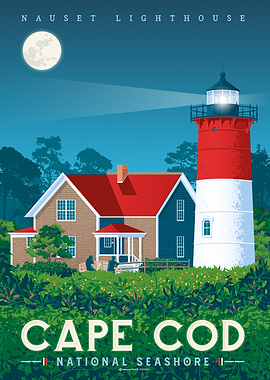 Cape Cod Travel Poster