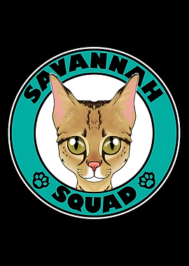 Savannah Squad I Cat