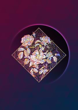 Rose of Love Bloom Mosaic