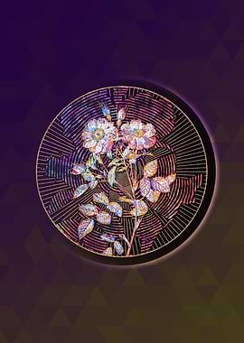 Sweetbriar Rose Mosaic