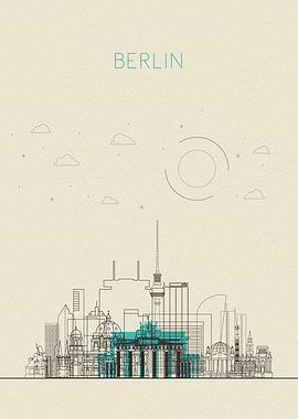 Berlin Skyline