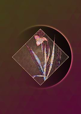 Tiger Flower Floral Mosaic