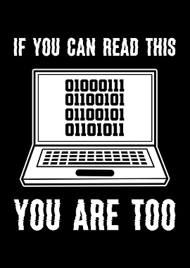 If You Can Read This Geek
