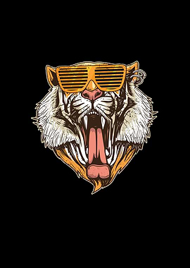 Tiger With Sunglasses
