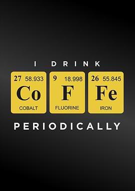 periodic table text art