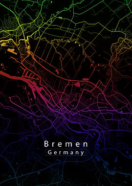 Bremen City Map