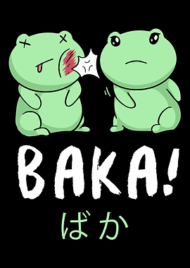 Cottagecore Baka Frog Slap