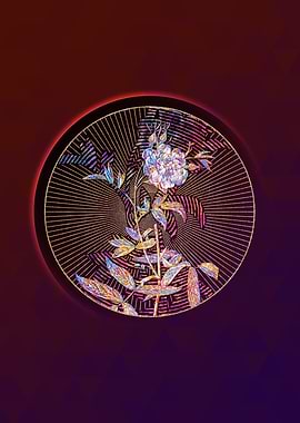 White Rose of York Mosaic