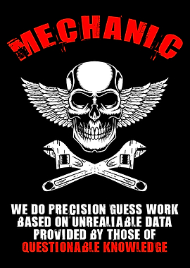 Mechanic Wall Art Decor