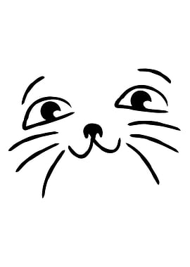 Cute Cat Face