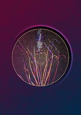 Gold Wild Asparagus Mosaic