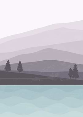 Nature landscape mountains