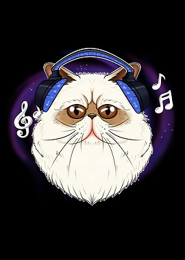 Cute Himalayan Cat I Music