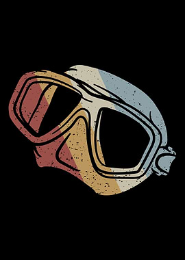 Diving Retro Vintage