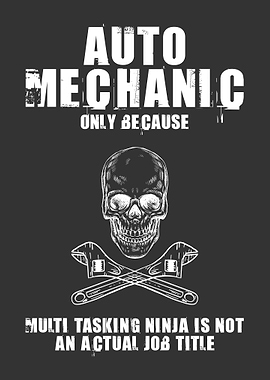 Mechanic Wall Art Decor