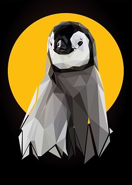 Penguin pop art
