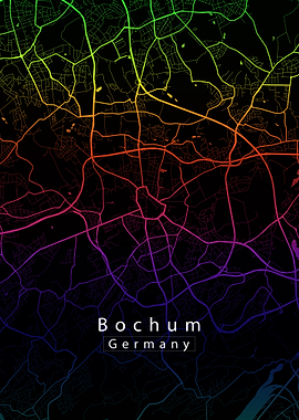 Bochum City Map