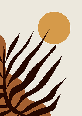 Mid century sun tropical