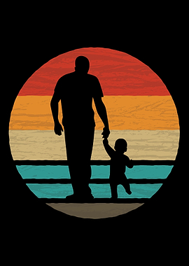 Fathers Day Retro Vintage