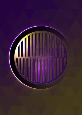 Rainbow Geometric Symbol