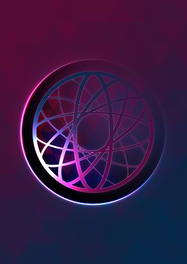 Rainbow Geometric Symbol