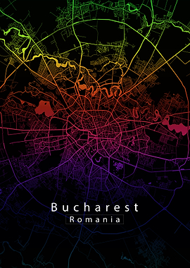 Bucharest City Map