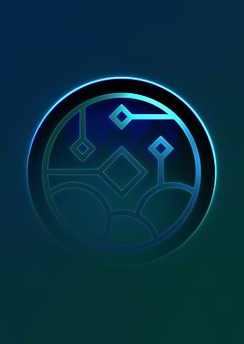 Glowing Glyph Seal Circle