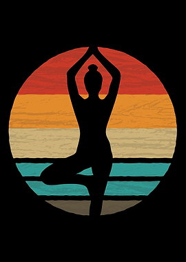 Yoga Retro Vintage
