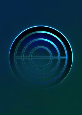 Glowing Glyph Seal Circle