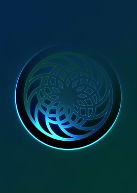 Rainbow Geometric Symbol