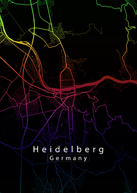 Heidelberg City Map