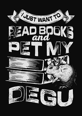 Reading Lover Degu Design