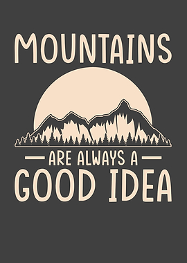 Mountain Nature Saying