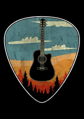 Guitar Pick Guitarist