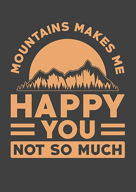 Mountain Nature Saying