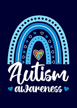 Autism Awareness Rainbow