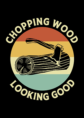 Lumberjack Chopping Wood