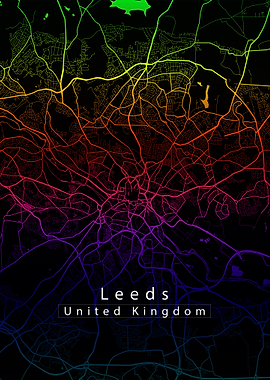Leeds City Map
