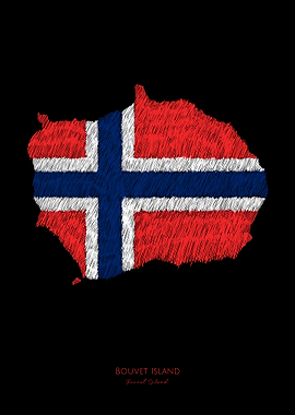 Bouvet Islands Oslo Flag