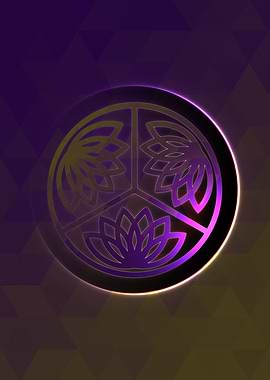 Rainbow Geometric Symbol