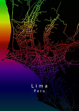Lima City Map
