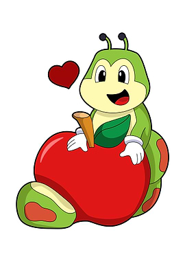 Caterpillar Apple